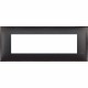 R4807BH BTCINO CL-PLACA 7M NÍQUEL NEGRO