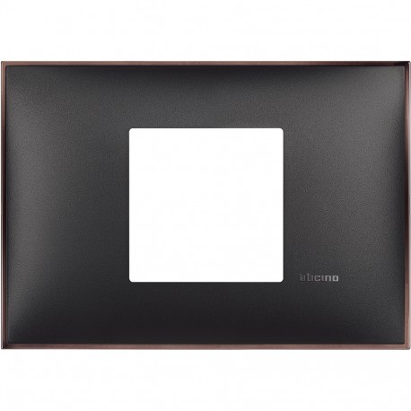 R4819BH BTCINO CL-PLATE 2M CENT NICKEL BLACK