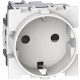 KW4141 BTCINO LN-BASE 2P+T 16A/230V 2M BLAN