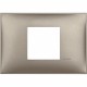 R4819TM BTCINO CL-PLAQUE 2M CENT TITANE MET.