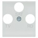 N4207 BTCINO LL-FRONTAL TV-R-SAT 2M BRANCO.