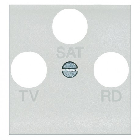 N4207 BTCINO LL-FRONTAL TV-R-SAT 2M BLAN