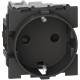 KG4141 BTCINO LN-BASE 2P+T 16A/230V 2M DUNKEL