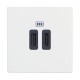 RW4286C2 BTCINO CL-BASE USB C + C 3A / 5V 2M BLAN