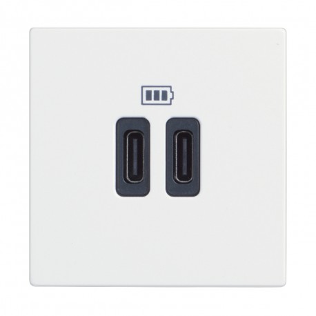 RW4286C2 BTCINO CL-BASE USB C + C 3A / 5V 2M BLAN