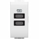 N4191CC BTCINO LL-BASE USB C+C 3A/5V 1M BLAN