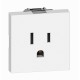 KW4129 BTCINO LN-BASE AME 2P+T 15A 2M BLAN
