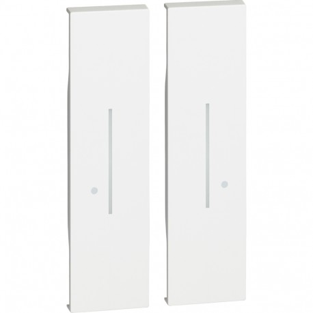 KW36M2 BTCINO LNWN-TECLA COM. DOB WL ILU. BRANCO
