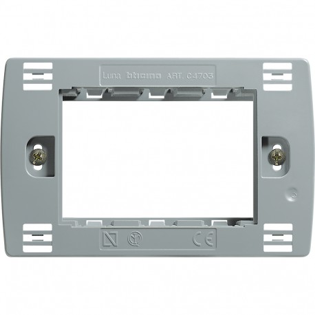 C4703 BTCINO LU-SUPPORT MÊME DE FORME CARRÉ DE 3M