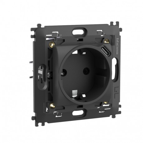 L4141USB BTCINO LL-BASE 2P+T+USBC 1,5A 2M ANTR