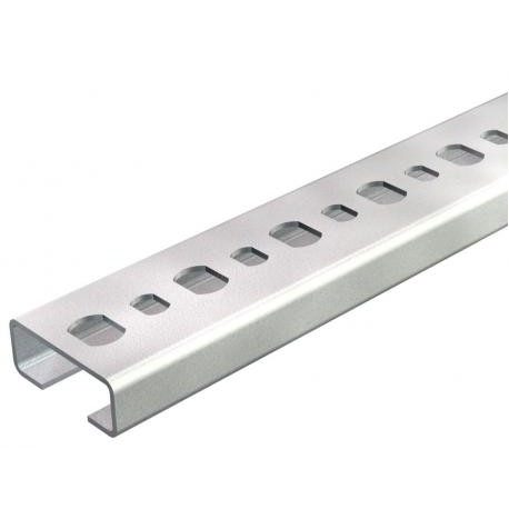 CL2510P2000FS 1108123 OBO BETTERMANN Profilschienen perforiert, Schlitzweite 11 mm, 2000x25x10, bandverzinkt..