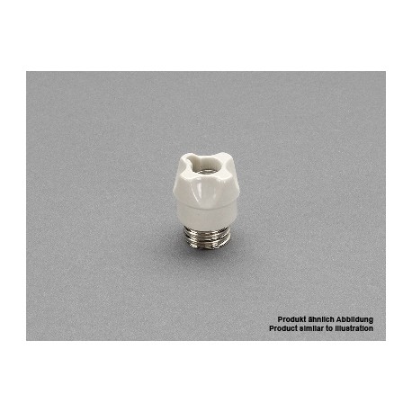 01104 WOEHNER Tapón tornillo D0, 380/400V E 18 Porcelana
