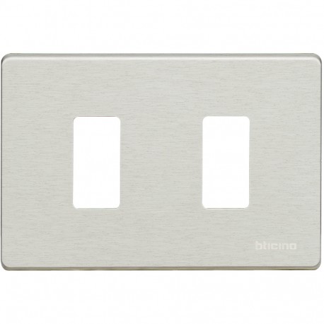 503/2/AL BTCINO MG-PLACA 2M ALUMINIO