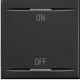 HS4911/2AG BTCINO AX TECLA MH 2MOD ONOFF "OS"