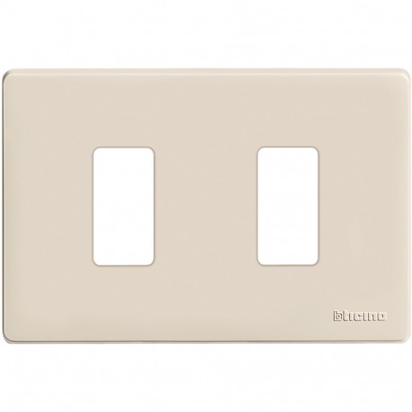 503/2/R BTCINO MG-PLATE 2M RESIN