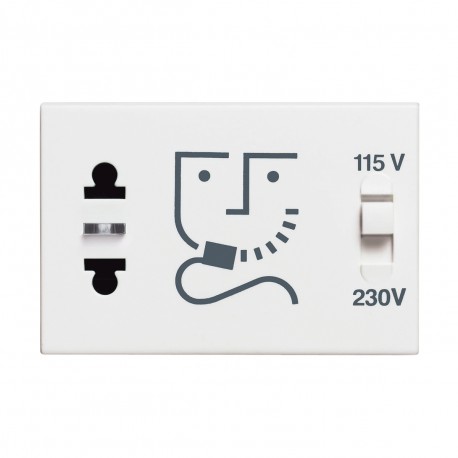 RW4177 BTCINO CL-BASE AFEI 2P 115 3M BLAN
