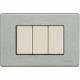 503/3A/AL BTCINO MG-PLACA 3M TT ALUMINIO