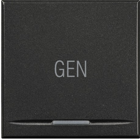 HS4915/2AC BTCINO AX CLÉ MH 2MOD GÈNE "DARK"