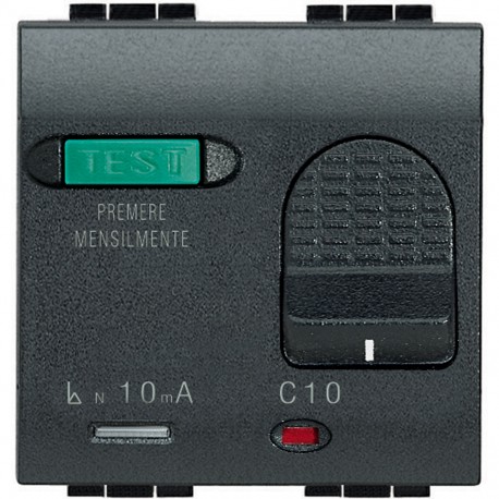 L4305/10 BTCINO LL-M+DIF 1P+N 10A 10MA 2M ANTR
