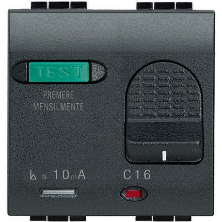 L4305/16 BTCINO ЛЛ-М+ОФП 1П+Н 16А 10МА 2М АНТР