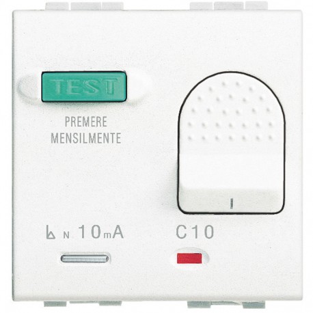 N4305/10 BTCINO LL-M+DIFF 1P+N 10A 10MA 2M BLANC