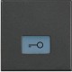 HS4921/2LF BTCINO AX-TECLA ILUM LLAVE 2M ANTR