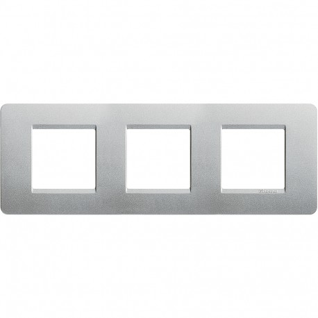 AM4802/3SL BTCINO MX-PLATTE 2X3M SILBER