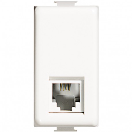 AM5958/11N BTCINO MX-BASE TELEFONO RJ11 1M BLAN