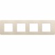 AM4802/4AV BTCINO MX-PLACA 2X4M MARFIM