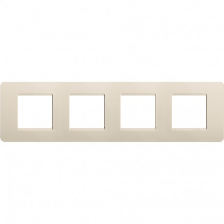 AM4802/4AV BTCINO MX-PLAQUE 2X4M D'IVOIRE