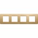 AM4802/4GL BTCINO MX-PIASTRA 2X4M ORO