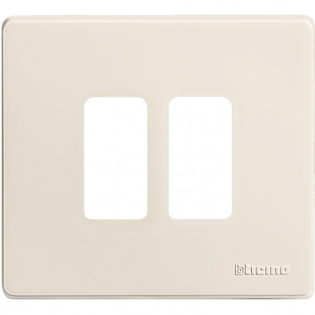 500/2/R BTCINO MG-PLATE 2M RESIN