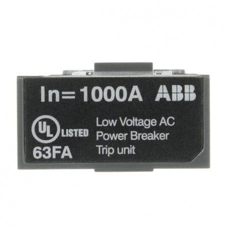 1SDA112847R1 ABB Rating Plug Suelto 1000 E1.2..E6.2 (N)