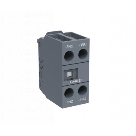 1SBN010110R1020 ABB CA4-20 КОНТАКТ ВСПОМОГАТЕЛЬНЫЙ ФРОНТАЛЬНЫЙ