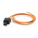 CELC3001PO ELDON Cabo de conexão laranja de 3 m, cabo de energia para luminária compacta, pacote laranja de 1