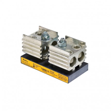 BUSS FUSEBLOCK CLASS T T30600-1C EATON ELECTRIC BUSS FUSEBLOCK CLASS T