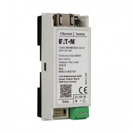 Webmodul CG-S (ZB-S/AT-S+) 40071361383 EATON ELECTRIC Webmodul CG-S (ZB-S/AT-S+)