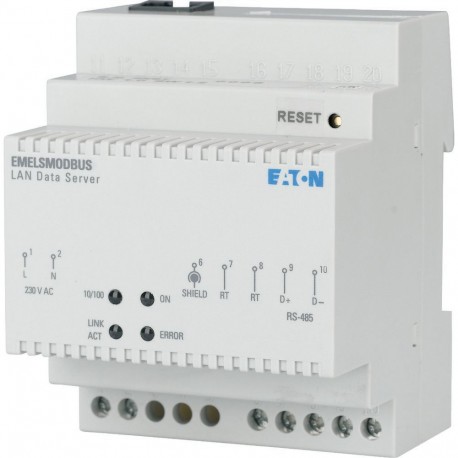 EMELSMODBUS 170509 EATON ELECTRIC LAN-Server mit Modbus TCP/IP
