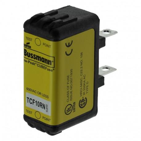CUBEFUSE, TCF 10A NON-IND TCF10RN EATON ELECTRIC CUBEFUSE 10 АМПЕР НЕ ИЯП