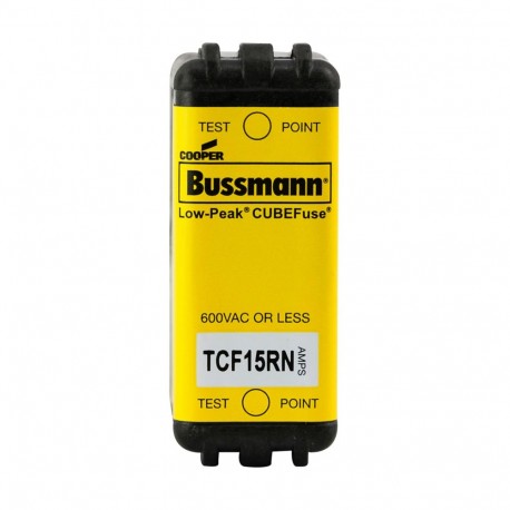 CUBEFUSE, TCF 15A NON-IND TCF15RN EATON ELECTRIC CUBEFUSE 15 АМПЕР НЕ ИЯП