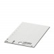 US4-EMLP (27X17,5) 1090187 PHOENIX CONTACT Rótulo de plástico, Cartão, branco, sem rotular, rotulable com: B..