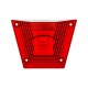 ASSERTA RED LENS 7092295FULL-0241 EATON ELECTRIC LENTE ROSSA ASSERTA