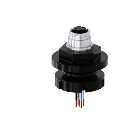 3SU1900-0JN10-0AA0 SIEMENS adapter M12 socket, 5-pole, for M20/M25 cable entry, for plastic/metal enclosure