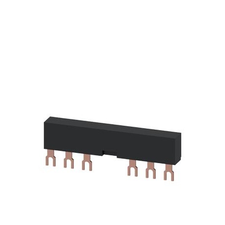 3RV1915-4AB SIEMENS barres d'alimentation triphasé pas modulaire 65 mm pour 2 interrupteurs + accessoires ra..