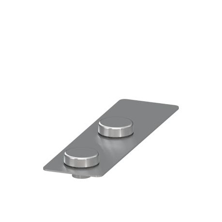 3SX5600-4F SIEMENS chapa protectora de aluminio como marco cobertor, accesorio para actuador RFID 3SE64, cab..