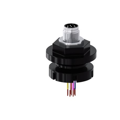 3SU1900-0JL10-0AA0 SIEMENS adapter M12 plug, 8-pole, for M20/M25 cable entry, for plastic/metal enclosure