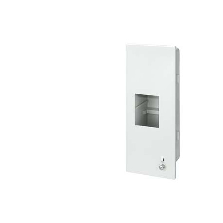 5SW3006 SIEMENS Wall box, gray IP40, for flush mounting for built-in devices 2, 5 MW max. wide