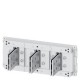 3WA9111-1AK50 SIEMENS Rear wall for cradle (guide frame), with vertical connections, Frame Size 2, 3-pole, f..