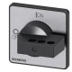 3LD9283-2G SIEMENS commande rotative, manette de commande noire, pour coffret en matière isolante, verrouill..