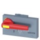 3VW9727-0EK15 SIEMENS front mounted rotary operator, emergency-off accessory for circuit breaker 3VA27 (hand..
